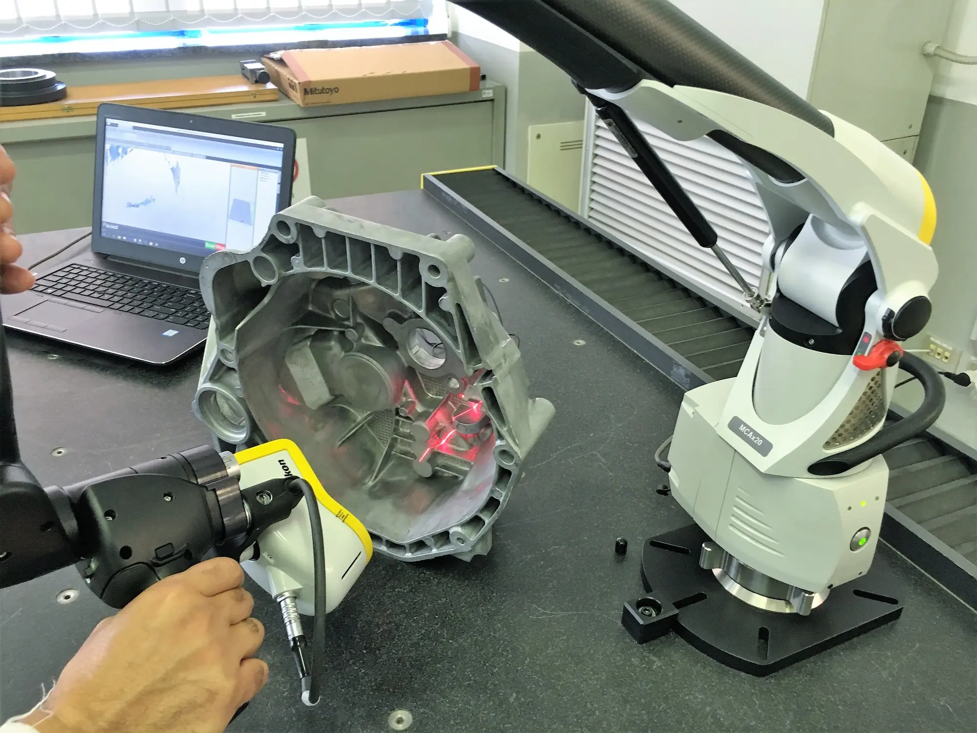 3D dimensional inspection with NIKON measurement systems at EFESTO
